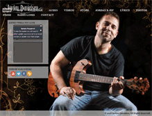 Tablet Screenshot of jordandanielsenmusic.com
